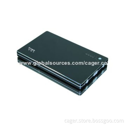 Cager Laptop and Tablet PC Portable Power Banks with 20,000mAh Capacity